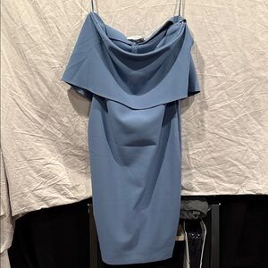 Likely Strapless Blue Dress